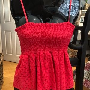 Red Tank top